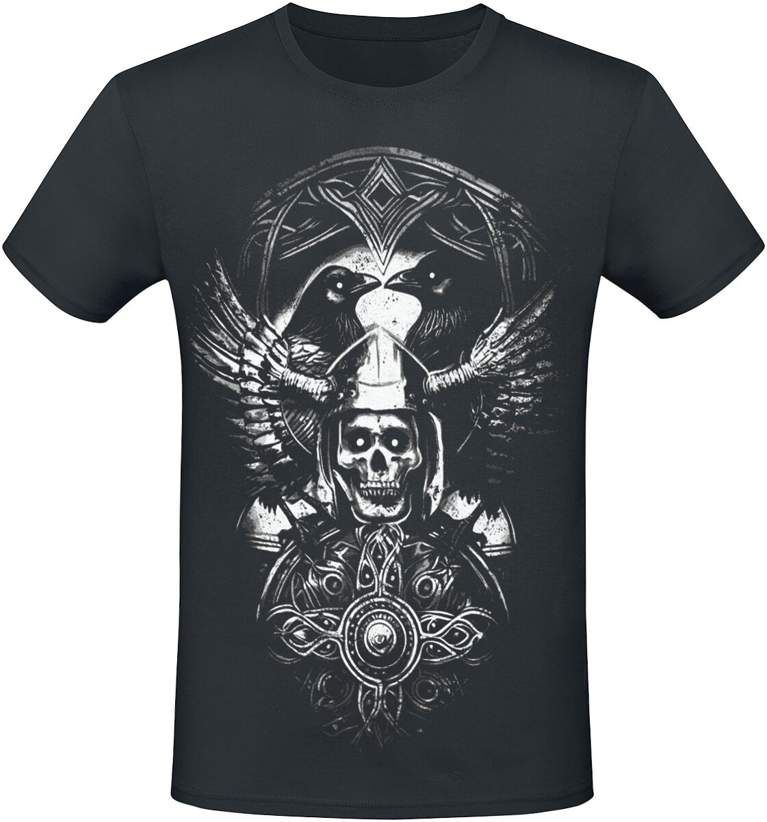T-Shirt Manches courtes  de Axel Hermann - Crowghost - S à XXL - pour Homme - noir - Axel Hermann