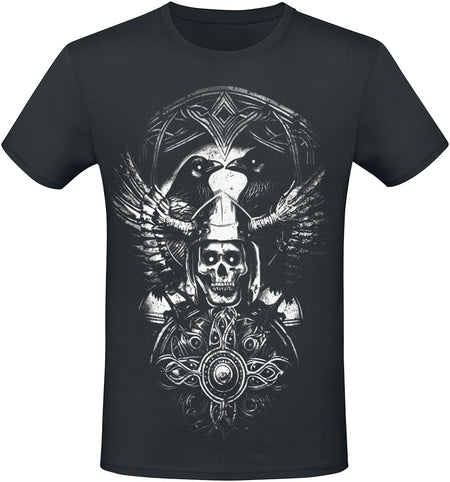 T-Shirt Manches courtes  de Axel Hermann - Crowghost - S à XXL - pour Homme - noir - Axel Hermann