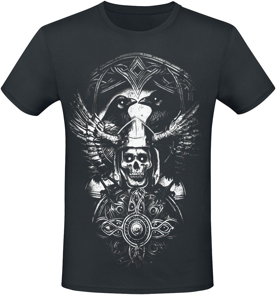 T-Shirt Manches courtes  de Axel Hermann - Crowghost - S à XXL - pour Homme - noir - Axel Hermann
