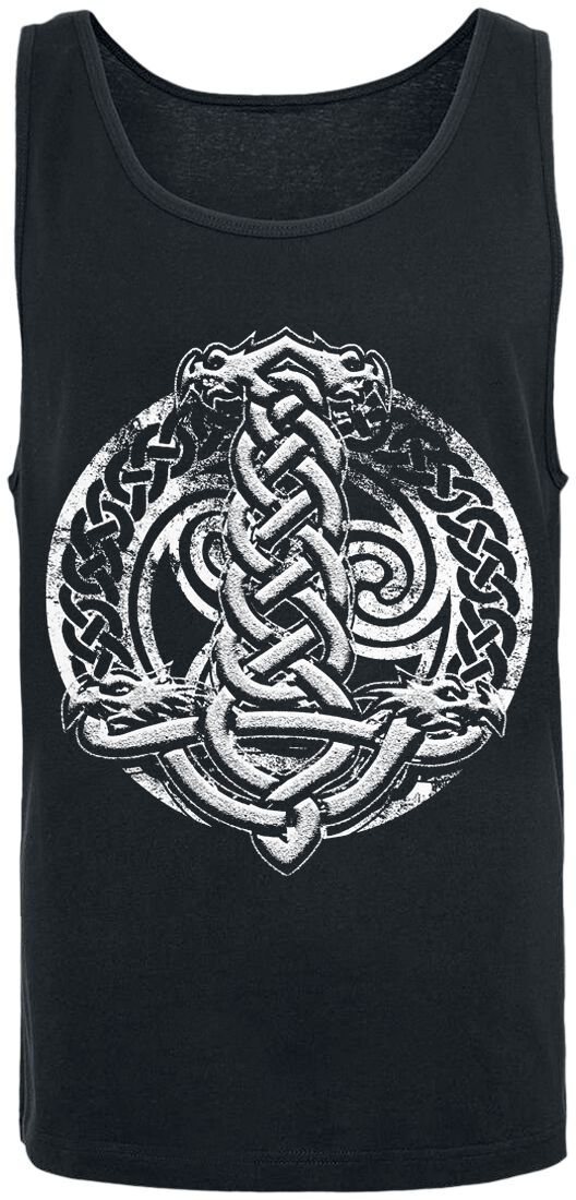 Débardeur  de Axel Hermann - Celtic Shield - M à XXL - pour Homme - noir - Axel Hermann