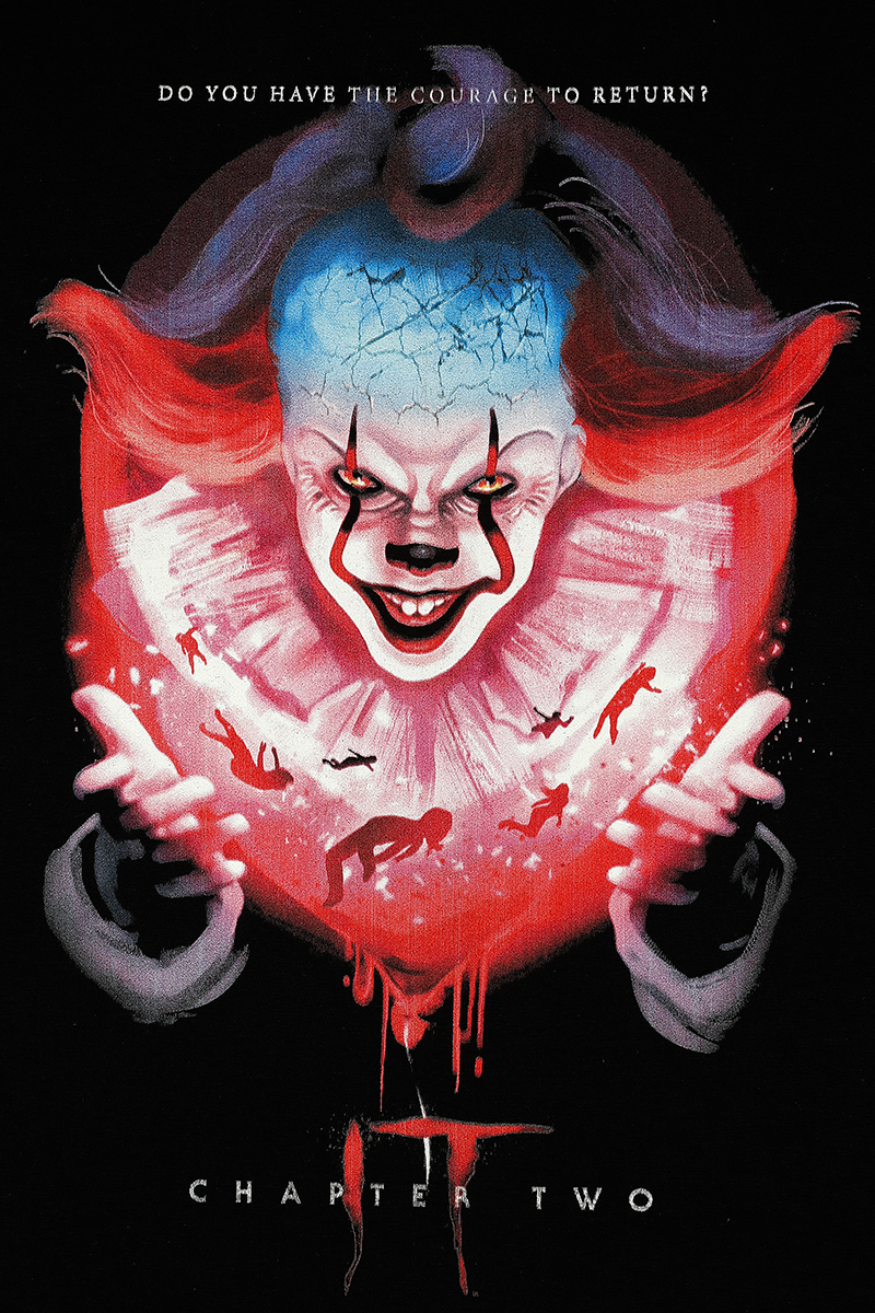 T-Shirt Manches courtes  de ÇA - Blood Balloon - Clown - S à XXL - pour Homme - noir - ÇA - View 2