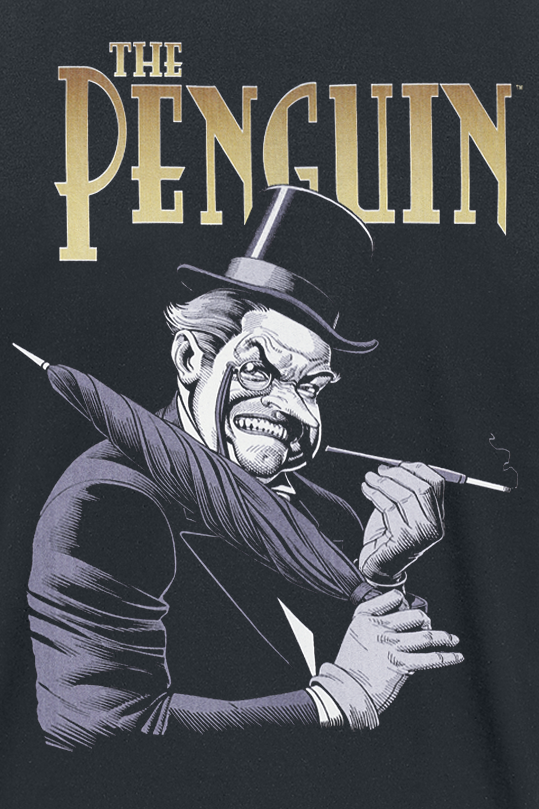 T-Shirt Manches courtes  de Batman - Le Pingouin - S à XXL - pour Homme - noir - Batman - View 2