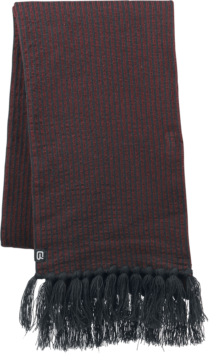 Écharpe  de RED by EMP - Snow and Cold - pour Unisexe - noir/rouge - RED by EMP - View 2