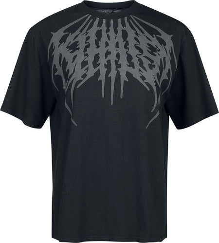 T-Shirt Manches courtes Gothic de KIHILIST by KILLSTAR - Grave Wind T-Shirt - XS à 4XL - pour Homme - noir - KIHILIST by KILLSTAR