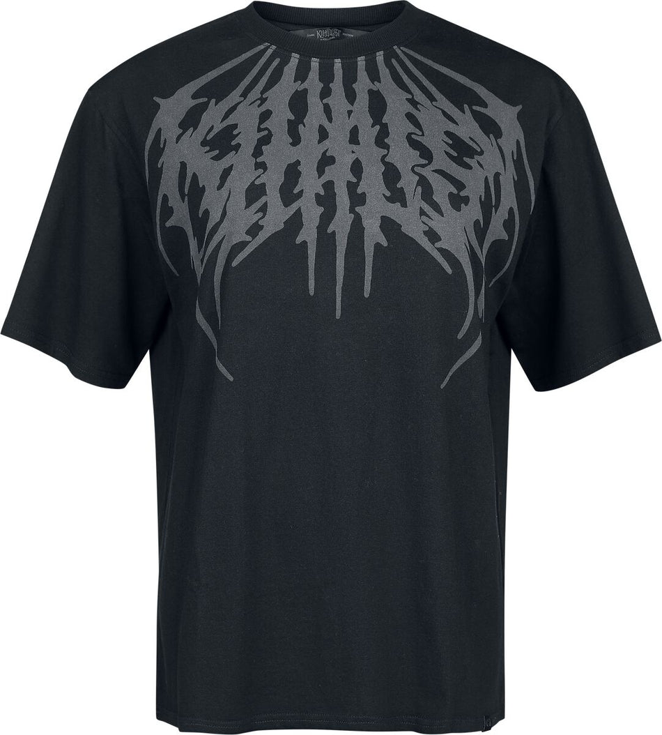 T-Shirt Manches courtes Gothic de KIHILIST by KILLSTAR - Grave Wind T-Shirt - XS à 4XL - pour Homme - noir - KIHILIST by KILLSTAR