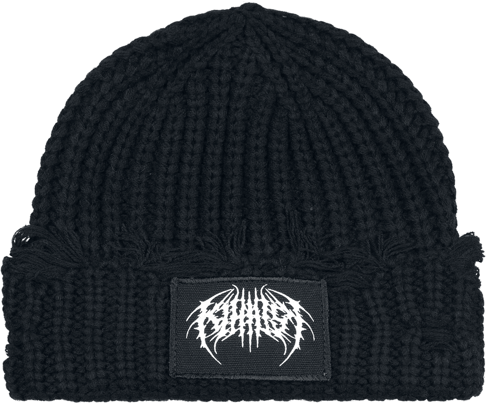 Bonnet Gothic de KIHILIST by KILLSTAR - Forsaken Beanie - pour Unisexe - noir - KIHILIST by KILLSTAR - View 2
