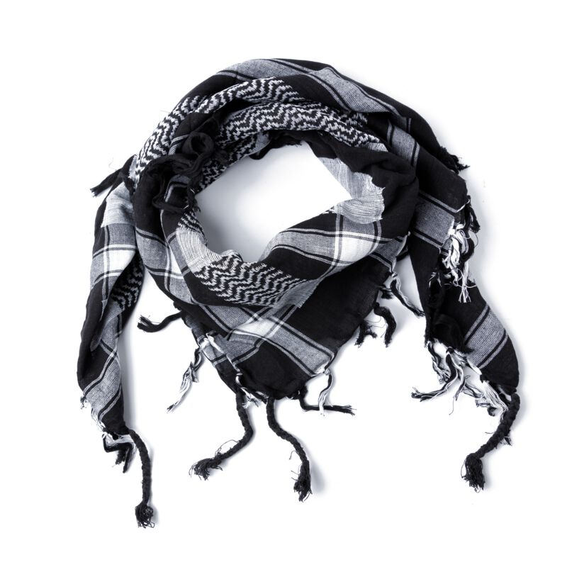Foulard  de Rock Daddy - Foulard - Noir & Blanc XXL - pour Unisexe - noir/blanc - Rock Daddy