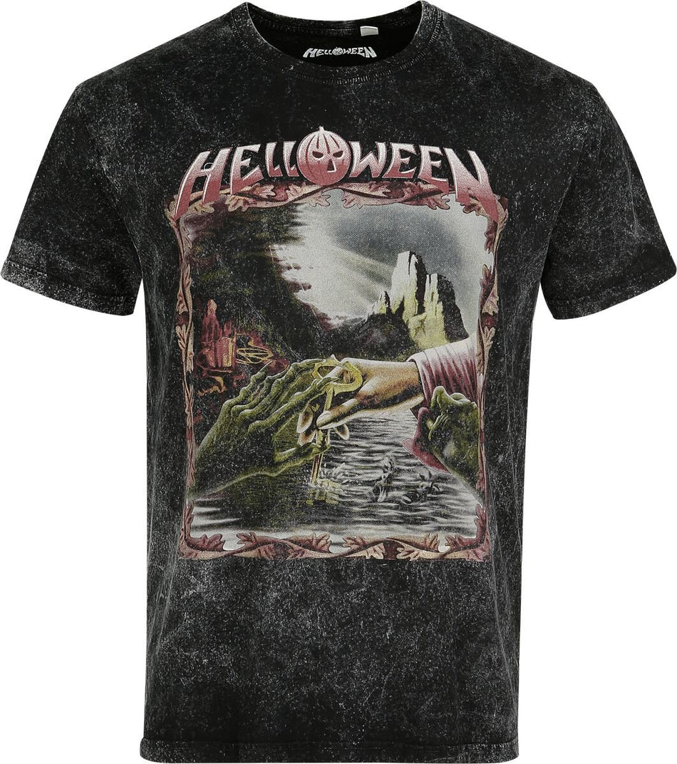 T-Shirt Manches courtes  de Helloween - Keeper of the seven keys - Part II - S à 4XL - pour Homme - anthracite - Helloween