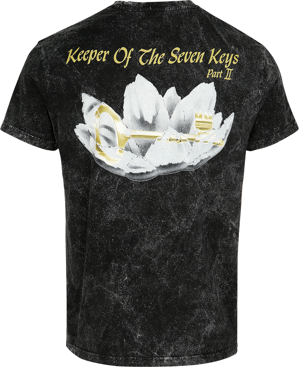T-Shirt Manches courtes  de Helloween - Keeper of the seven keys - Part II - S à 4XL - pour Homme - anthracite - Helloween - View 2