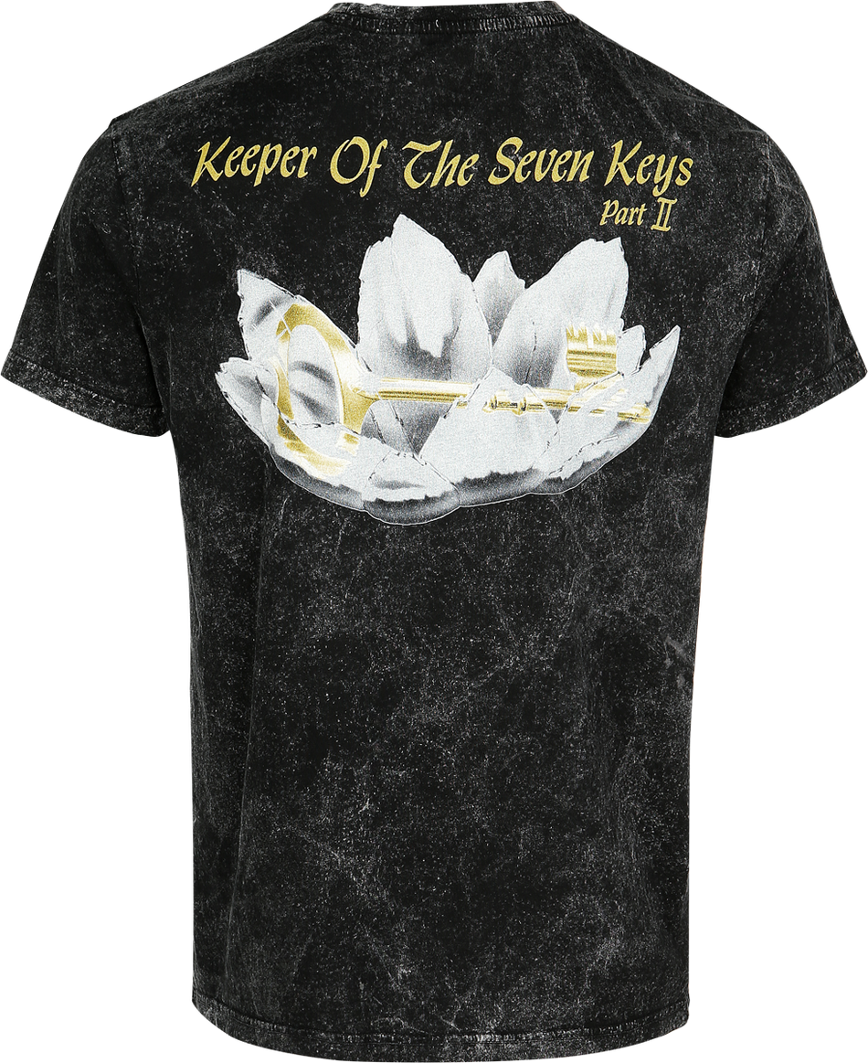 T-Shirt Manches courtes  de Helloween - Keeper of the seven keys - Part II - S à 4XL - pour Homme - anthracite - Helloween - View 2
