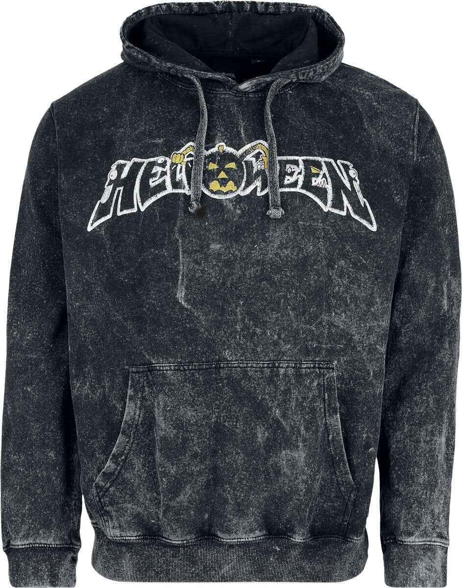 Sweat-shirt à capuche  de Helloween - Dr. Stein - S à XXL - pour Homme - anthracite - Helloween