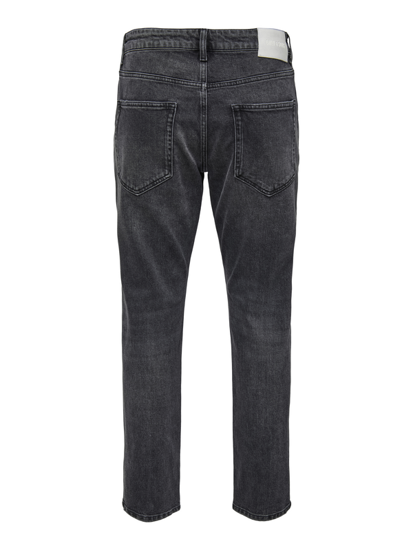 Jean  de ONLY and SONS - ONSYOKE TAPERED WB 7850 DOT DNM NOOS - W31L34 à W33L34 - pour Homme - noir - ONLY and SONS - View 2