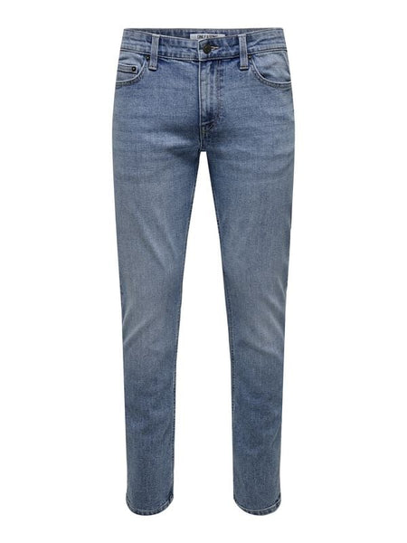 Jean  de ONLY and SONS - ONSLOOM SLIM LB 2529 PIM DNM NOOS - W33L34 - pour Homme - bleu - ONLY and SONS