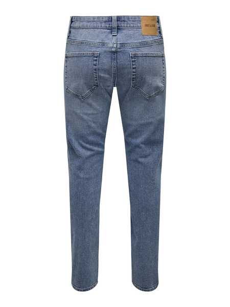 Jean  de ONLY and SONS - ONSLOOM SLIM LB 2529 PIM DNM NOOS - W33L34 - pour Homme - bleu - ONLY and SONS - View 2