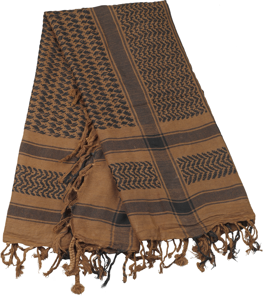 Foulard  de Rock Daddy - Écharpe - pour Unisexe - noir/marron - Rock Daddy - View 2