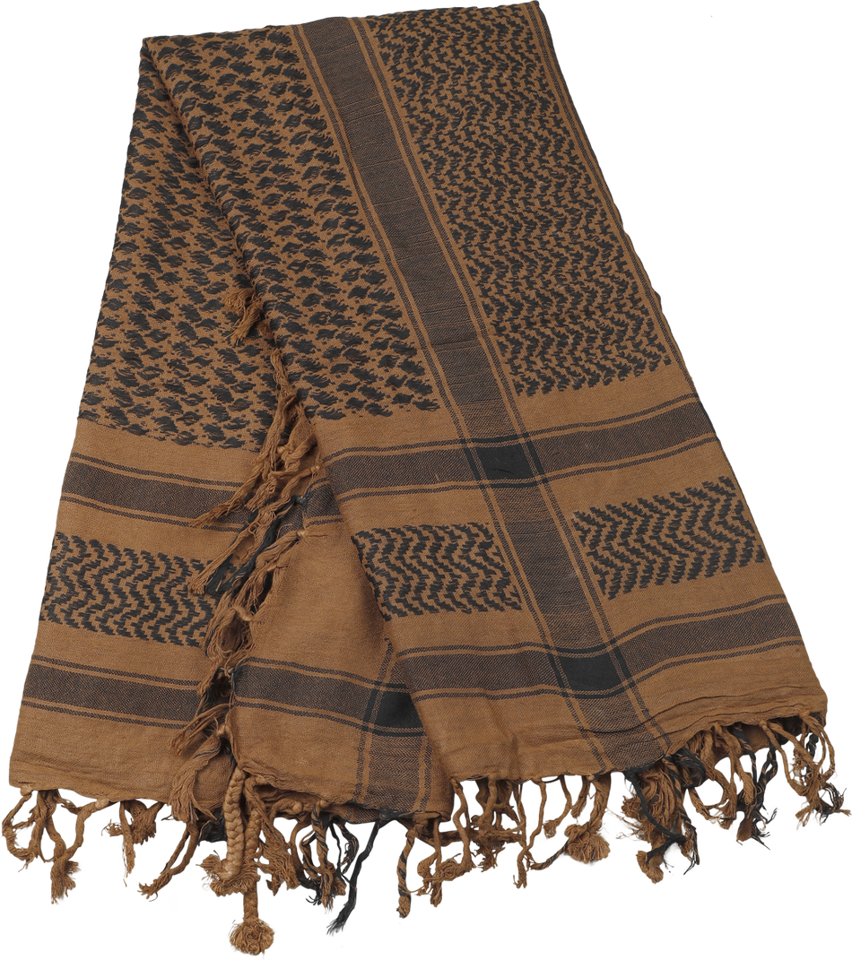 Foulard  de Rock Daddy - Écharpe - pour Unisexe - noir/marron - Rock Daddy - View 2