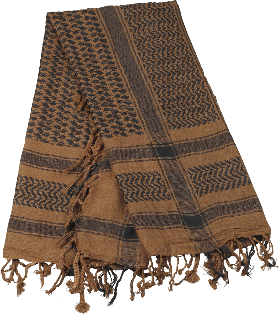 Foulard  de Rock Daddy - Écharpe - pour Unisexe - noir/marron - Rock Daddy - View 2