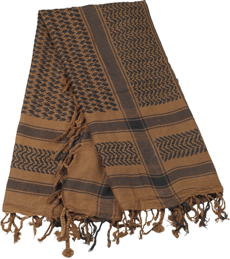 Foulard  de Rock Daddy - Écharpe - pour Unisexe - noir/marron - Rock Daddy - View 2