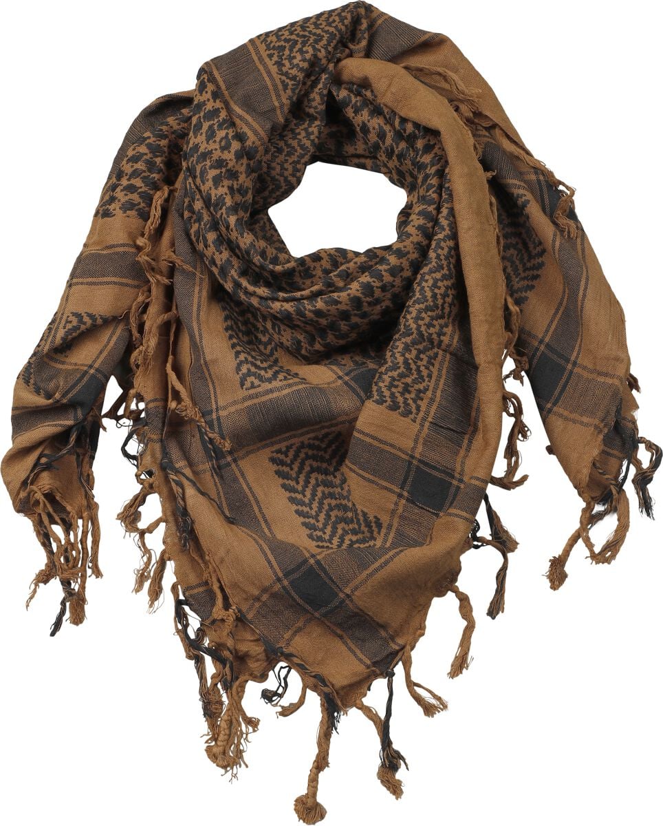 Foulard  de Rock Daddy - Écharpe - pour Unisexe - noir/marron - Rock Daddy