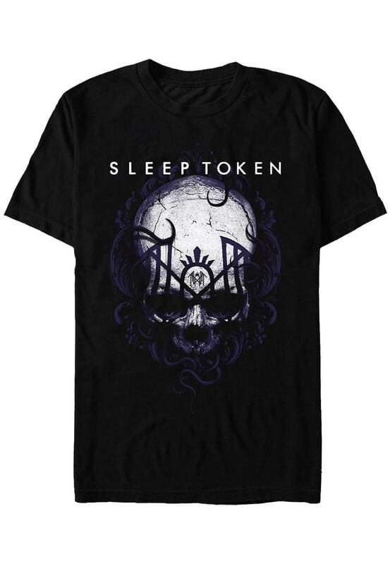 T-Shirt Manches courtes  de Sleep Token - Symbol Skull - S à XXL - pour Homme - noir - Sleep Token