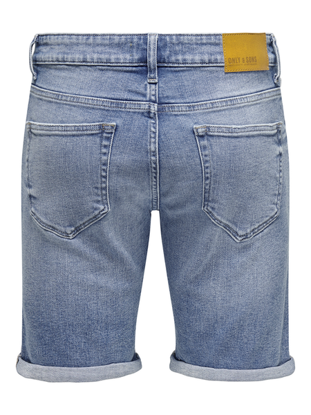 Short  de ONLY and SONS - ONSPLY MBD 8772 TAI DNM SHORTS NOOS - S à XL - pour Homme - bleu - ONLY and SONS - View 2