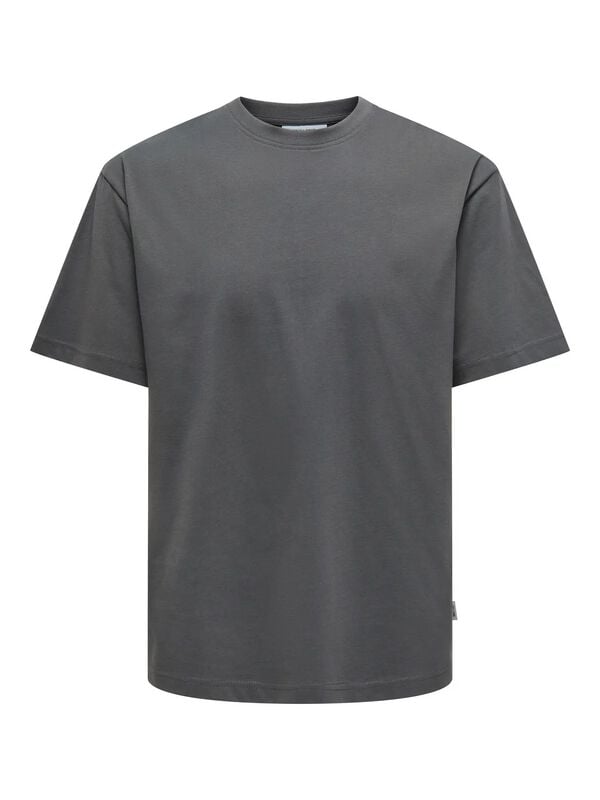 T-Shirt Manches courtes  de ONLY and SONS - ONSFRED LIFE RLX NOOS - T-SHIRT - M à XL - pour Homme - gris - ONLY and SONS