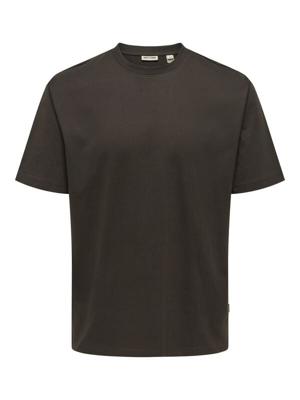 T-Shirt Manches courtes  de ONLY and SONS - ONSFRED LIFE RLX NOOS - T-SHIRT - M à XXL - pour Homme - noir - ONLY and SONS