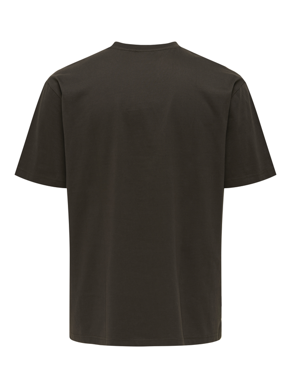 T-Shirt Manches courtes  de ONLY and SONS - ONSFRED LIFE RLX NOOS - T-SHIRT - M à XXL - pour Homme - noir - ONLY and SONS - View 2