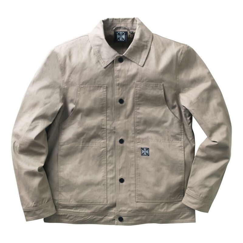 Veste mi-saison  de West Coast Choppers - WCC Lined Cargo - Veste de Travail - Kaki - S à XXL - pour Homme - kaki - West Coast Choppers