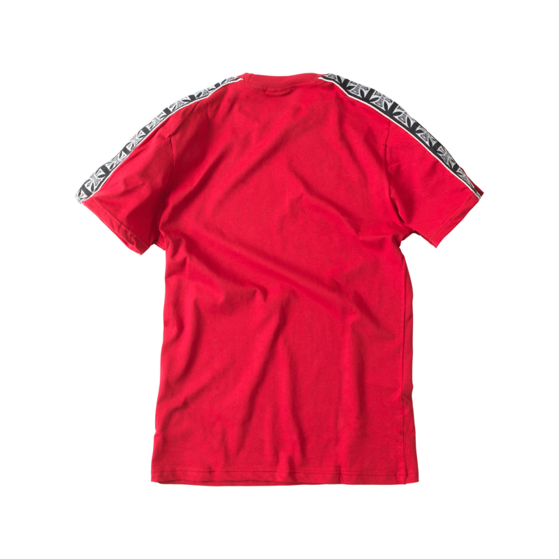 T-Shirt Manches courtes  de West Coast Choppers - WCC Taped T-shirt - Rouge - S à XXL - pour Homme - rouge - West Coast Choppers - View 2