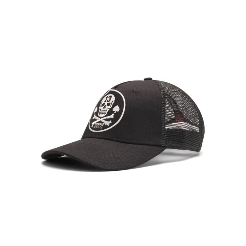 Casquette  de Lucky 13 - Pirate Skull - Trucker Hat Black - pour Unisexe - noir - Lucky 13