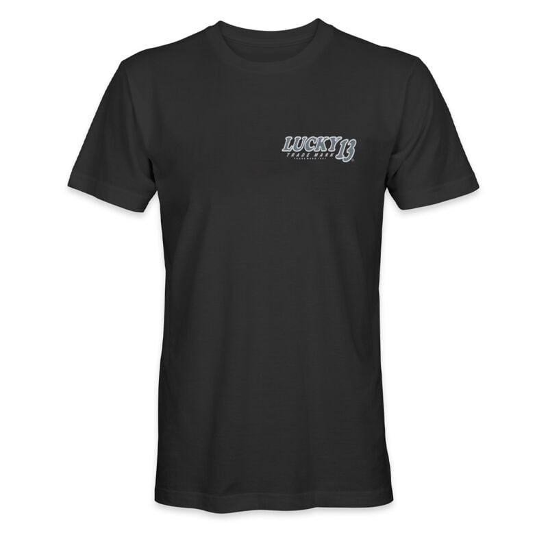 T-Shirt Manches courtes Rockabilly de Lucky 13 - L13 - Bad Mofo - T-shirt - L - pour Homme - noir - Lucky 13