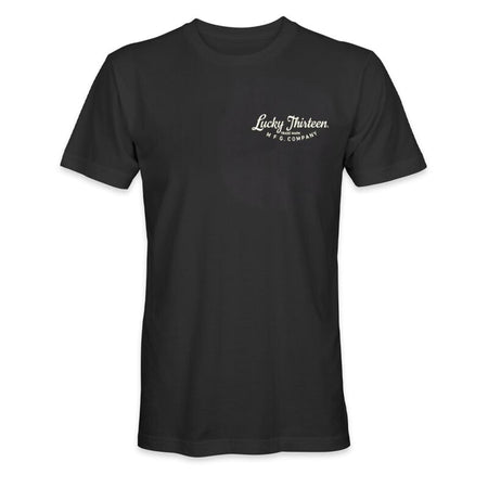 T-Shirt Manches courtes Rockabilly de Lucky 13 - L13 - Something Righteous - T-shirt - S à XXL - pour Homme - noir - Lucky 13