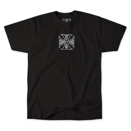 T-Shirt Manches courtes  de West Coast Choppers - WCC - Parts - T-shirt Noir & Blanc - S à 3XL - pour Homme - noir - West Coast Choppers