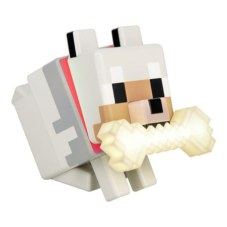 Lampe Gaming de Minecraft - Wolf GloBuddies Light - pour Unisexe - multicolore - Minecraft