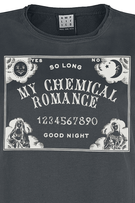T-Shirt Manches courtes  de My Chemical Romance - Amplified Collection - Ouija - M à XL - pour Femme - anthracite - My Chemical Romance - View 2
