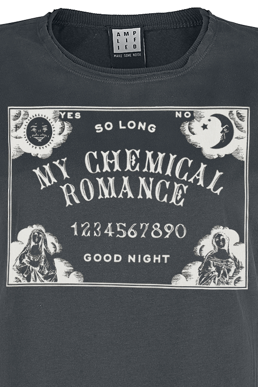 T-Shirt Manches courtes  de My Chemical Romance - Amplified Collection - Ouija - M à XL - pour Femme - anthracite - My Chemical Romance - View 2