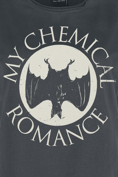T-Shirt Manches courtes  de My Chemical Romance - Amplified Collection - Bat - M à XL - pour Femme - anthracite - My Chemical Romance - View 2