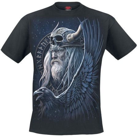 T-Shirt Manches courtes  de Spiral - Odin's Warrior - S à 3XL - pour Homme - noir - Spiral