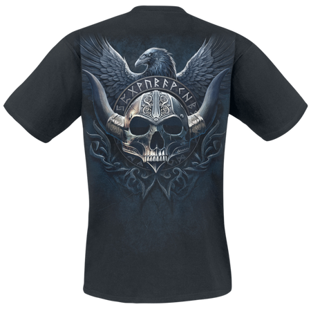 T-Shirt Manches courtes  de Spiral - Odin's Warrior - S à 3XL - pour Homme - noir - Spiral - View 2