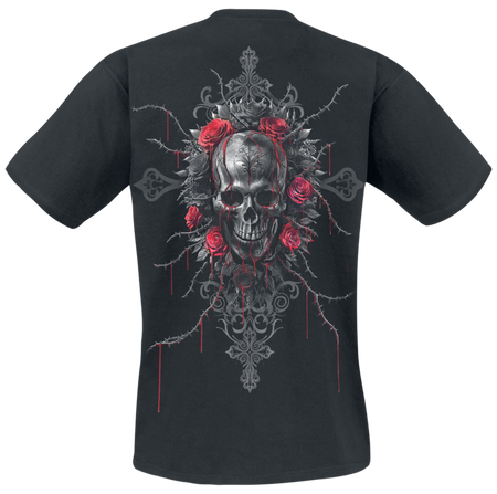 T-Shirt Manches courtes  de Spiral - Love Is Dead - S à 4XL - pour Homme - noir - Spiral - View 2