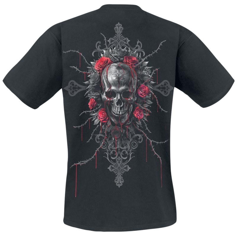 T-Shirt Manches courtes  de Spiral - Love Is Dead - S à 4XL - pour Homme - noir - Spiral - View 2