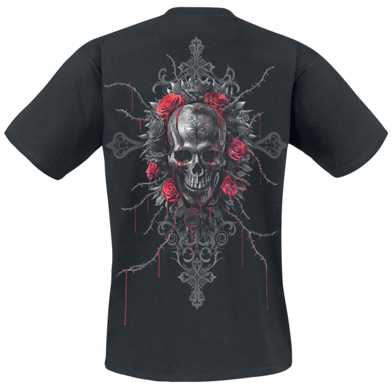 T-Shirt Manches courtes  de Spiral - Love Is Dead - S à 4XL - pour Homme - noir - Spiral - View 2