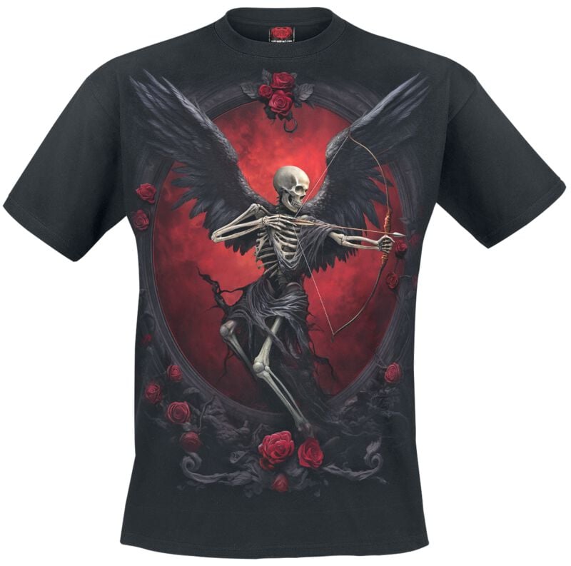 T-Shirt Manches courtes Gothic de Spiral - Cupid's Curse - M à XXL - pour Homme - noir - Spiral
