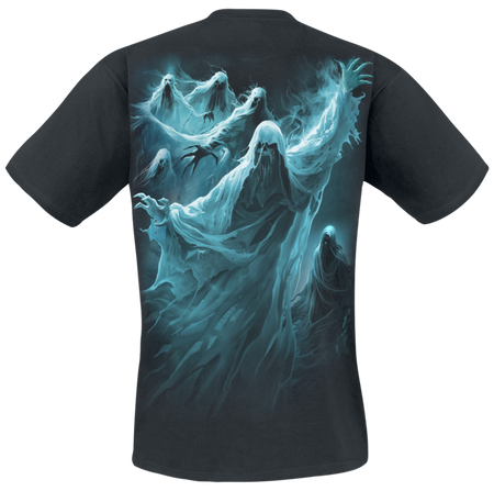 T-Shirt Manches courtes  de Spiral - Ghost Skull - S à 4XL - pour Homme - noir - Spiral - View 2