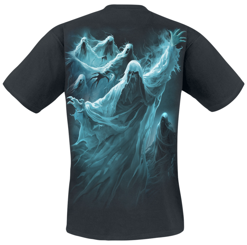 T-Shirt Manches courtes  de Spiral - Ghost Skull - S à 4XL - pour Homme - noir - Spiral - View 2
