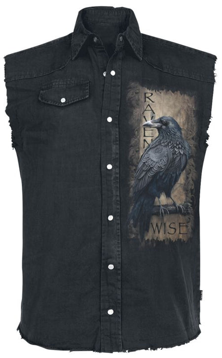 Veste  de Spiral - Raven Wise - M à L - pour Homme - noir - Spiral