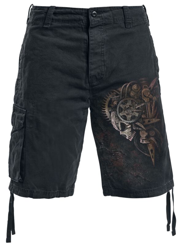 Short  de Spiral - Diesel Punk - M - pour Homme - noir - Spiral