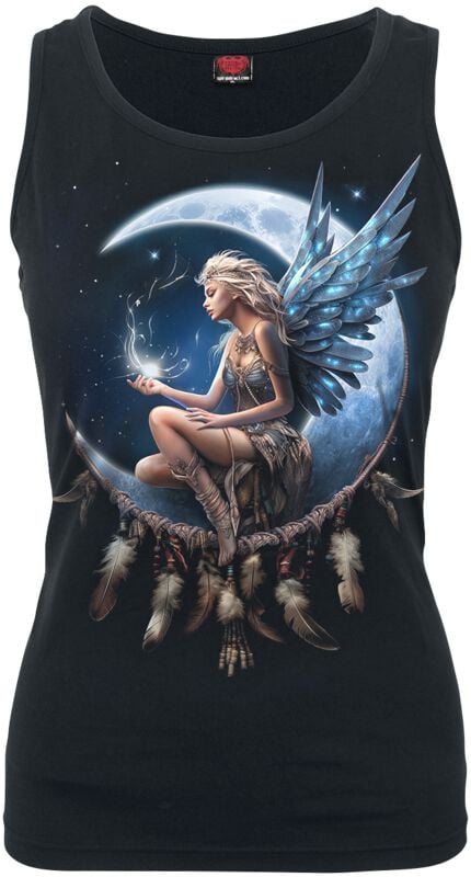 Top  de Spiral - Moon Fairy - S à XXL - pour Femme - noir - Spiral