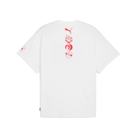 T-Shirt Manches courtes  de Puma - Hoops x E.T. - T-shirt I - S à XXL - pour Homme - blanc - Puma - View 2